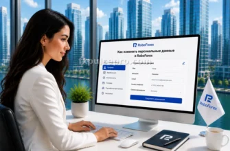 Изменение личных данных в RoboForex Ltd