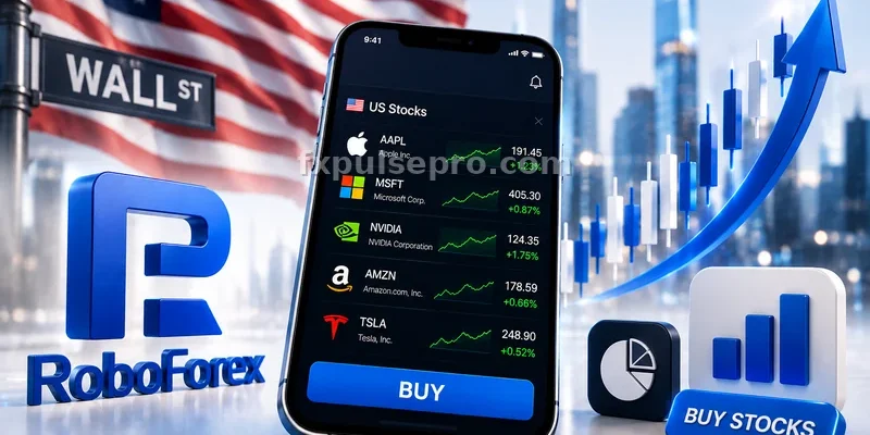 Как покупать акции США через RoboForex Ltd