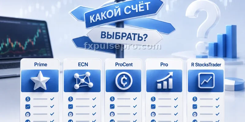 Какой счёт выбрать в RoboForex Ltd