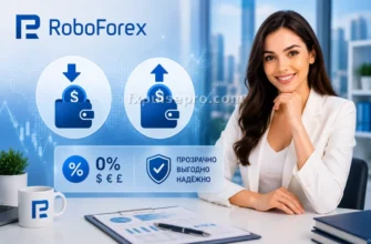 Комиссии на ввод и вывод средств в RoboForex Ltd