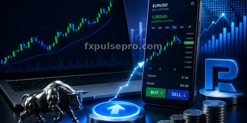 Первая сделка в RoboForex Ltd