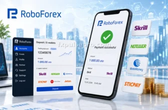 Пополнение через электронные кошельки в RoboForex Ltd