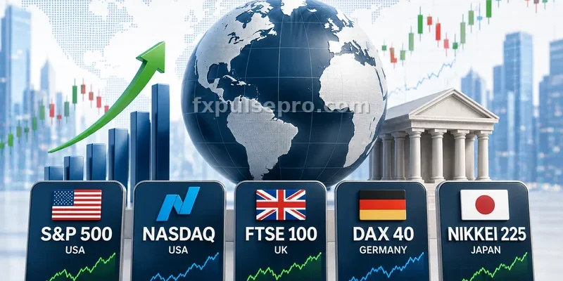 Популярные мировые индексы в RoboForex Ltd