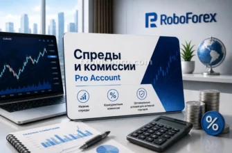Спреды и комиссии Pro Account