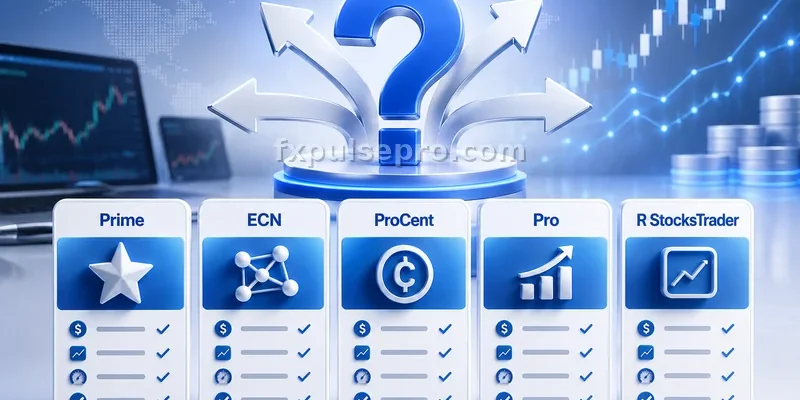 Сравнение всех счетов RoboForex Ltd
