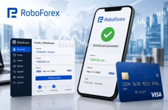 Вывод средств на банковскую карту в RoboForex Ltd